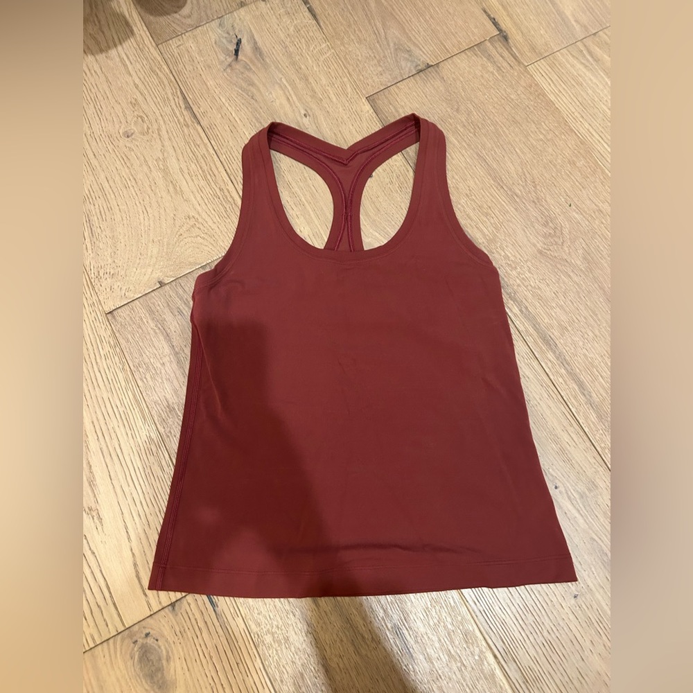 LULULEMON NULU RAZORBACK SHORT TANK